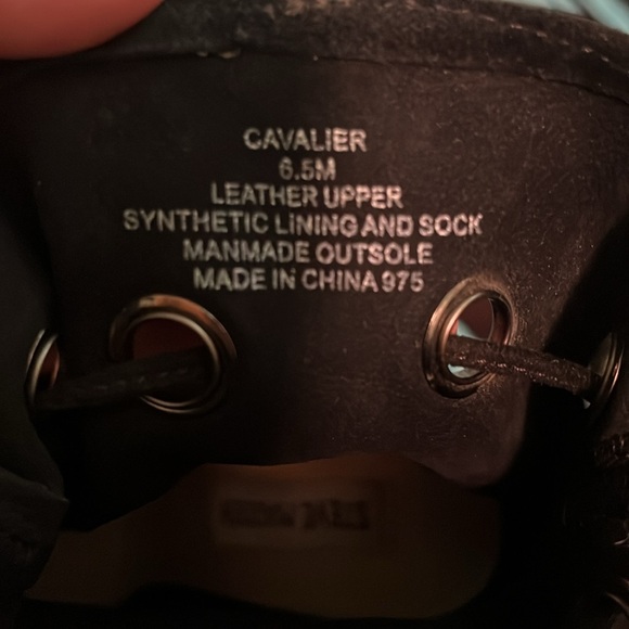 Black open toe booties - Picture 3 of 5